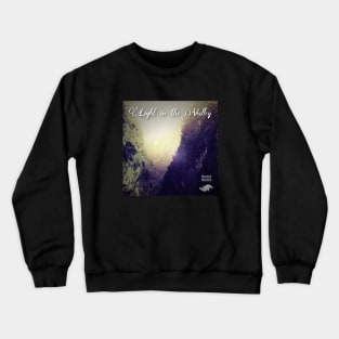 Light in the Valley Album Cover Art Minimalist Square Designs Marako + Marcus The Anjo Project Band Crewneck Sweatshirt